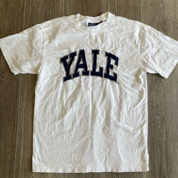 Yale White and Blue T-Shirt - Picture 1 of 3